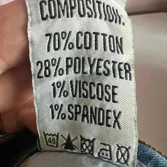 Men's Sz 42 Crocker Ranch Denim Blue Jeans - Picture 3 of 7